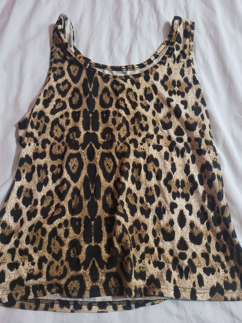 Women’s Leopard Print Tank Top - Animal Print Sleeveless Cami